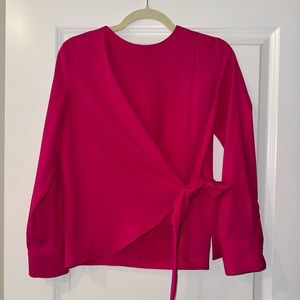 Zara fucsia blouse size XS